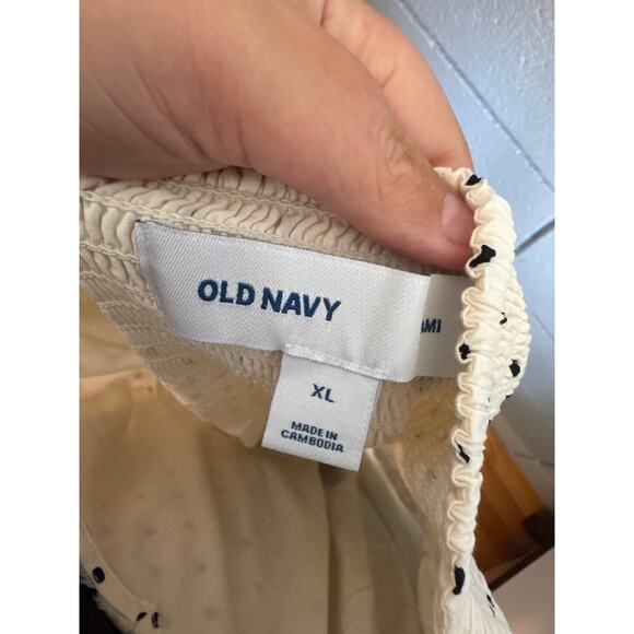 Women's Ruffled Sweetheart-Neck Fit & Flare Dress for Women Polka Dot size XL - Picture 4 of 4